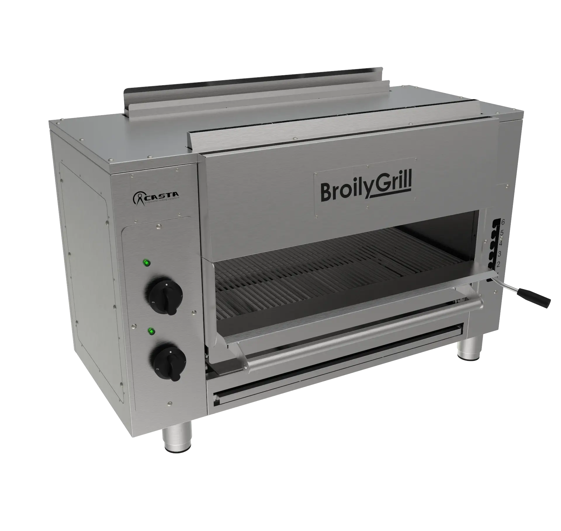BroilyGrill BRE8001 vista frontale