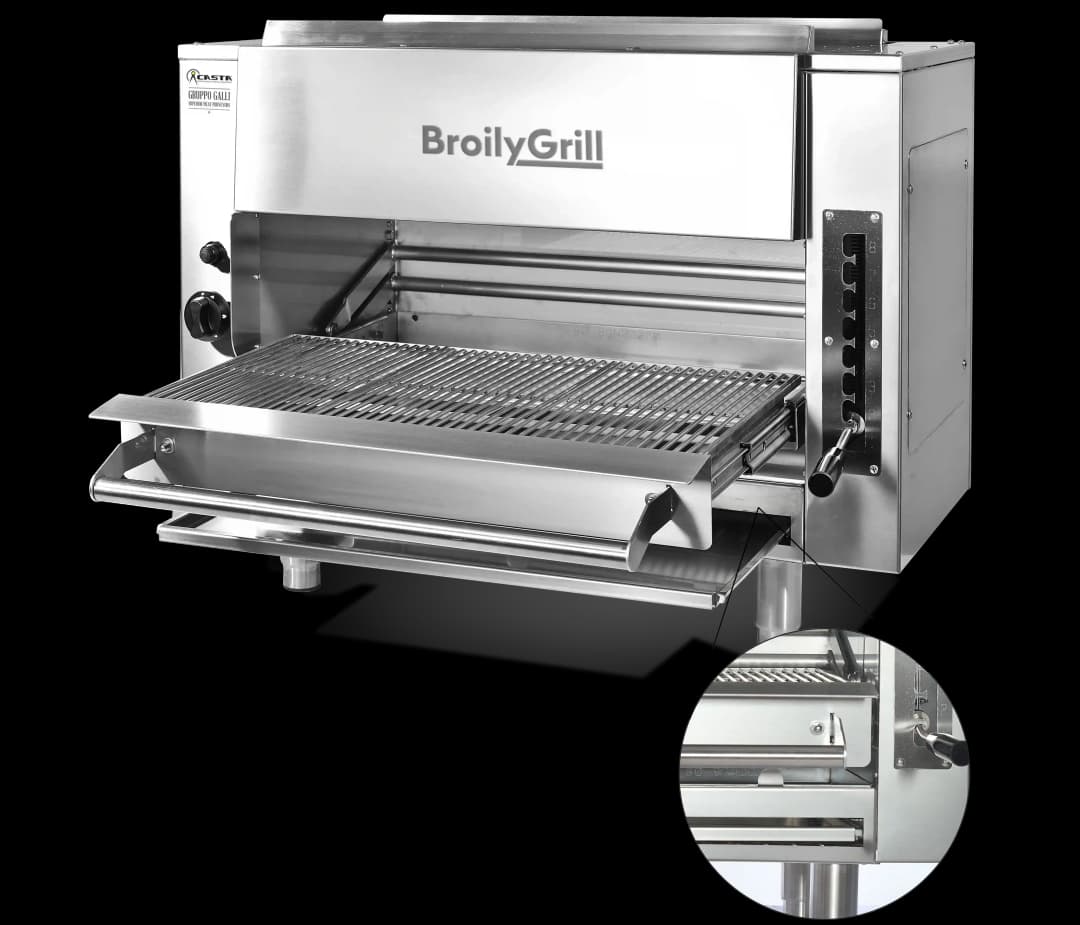 Facile pulizia BroilyGrill