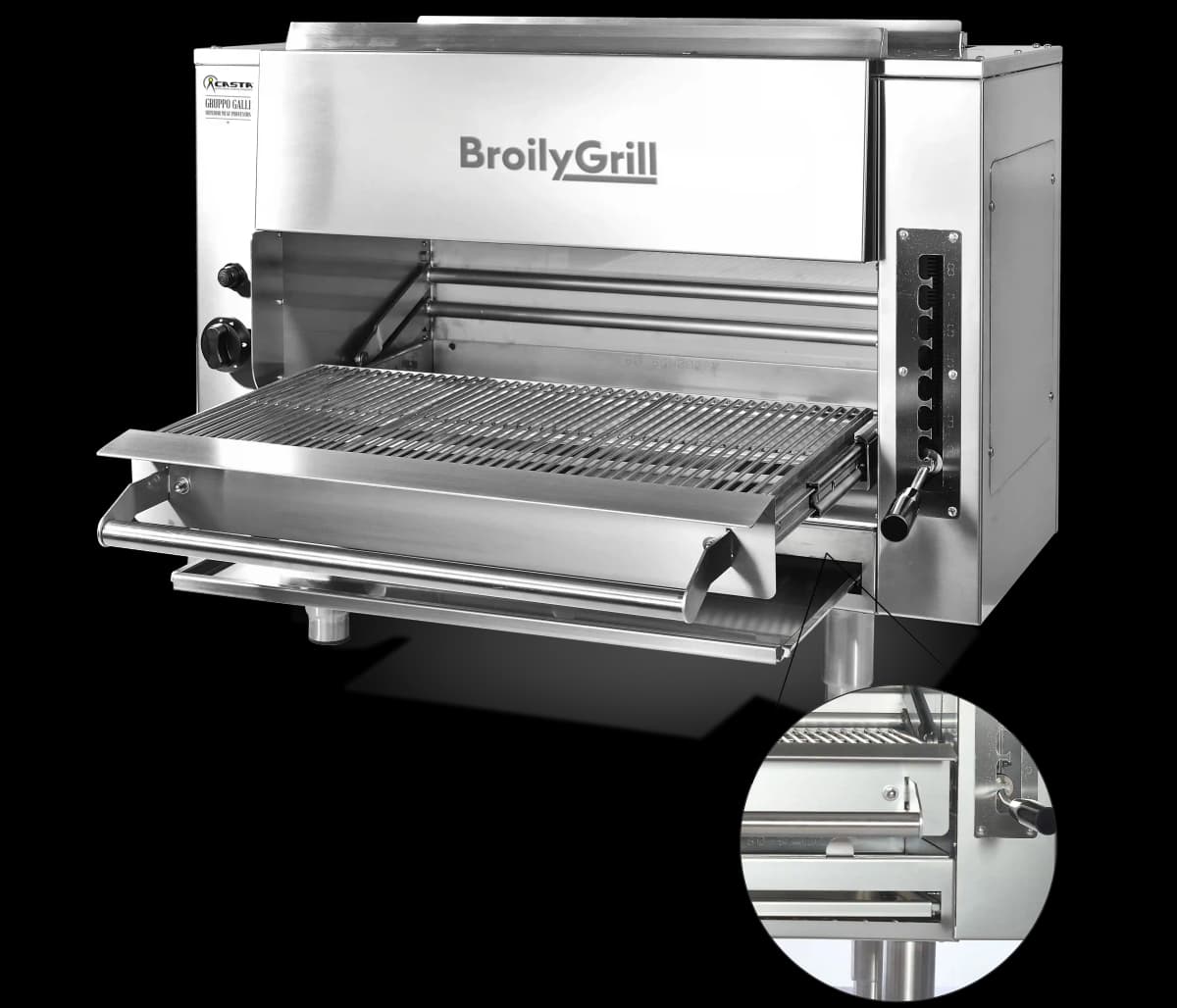 Facile pulizia BroilyGrill